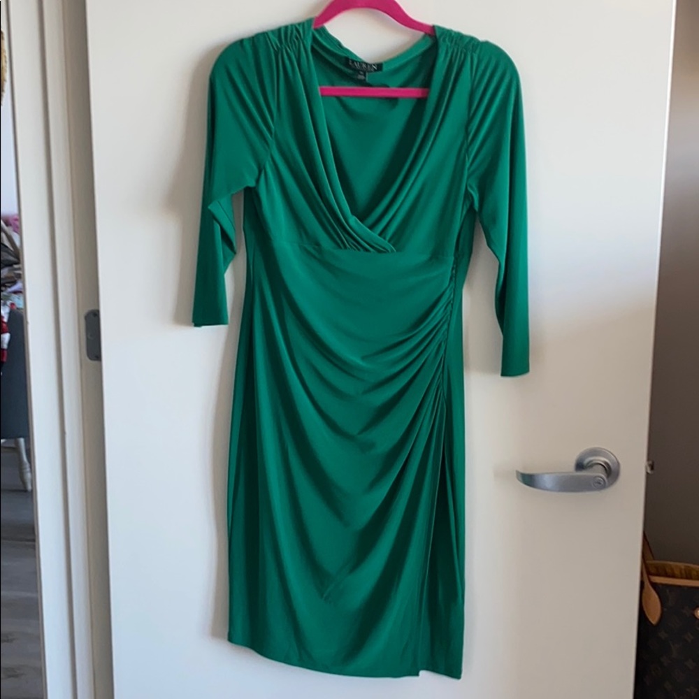 Green dress size 10